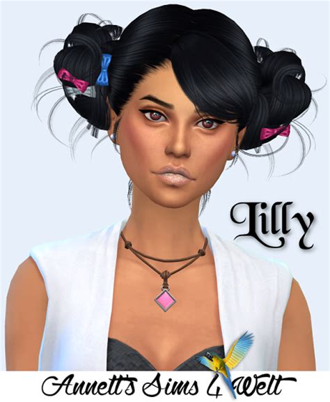 Sims 4 Ccs The Best Model Lilly By Annett85 Sims 4 Maxis Match