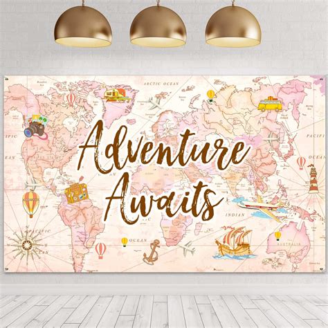 Buy Travel Themed Party Decorations Supplies Adventure Awaits Bon