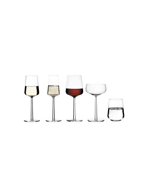 Iittala Essence Red Wine Glasses 450ml Set Of 2 Clear At John Lewis And Partners