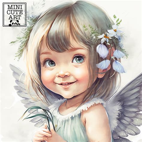 Baby Angel Painting