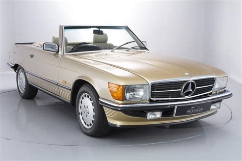 This mercedes sl 500 is for sale here. MERCEDES-BENZ 500 SL (R107) 1987 | Hexagon, Classic and ...
