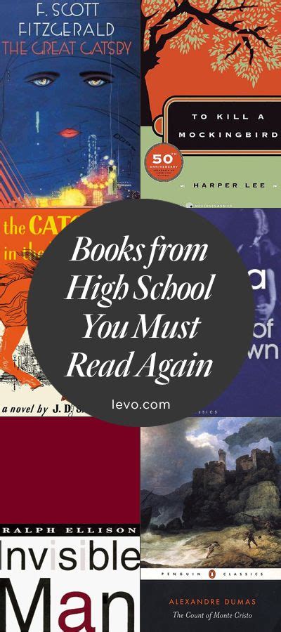 10 Books From High School You Must Read Again Books Books To Read