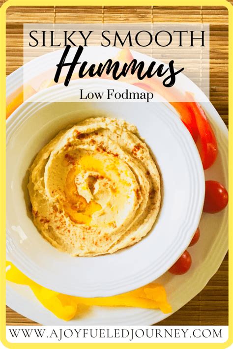 Easy Low Fodmap Hummus Recipe A Joy Fueled Journey Low Fodmap Snacks