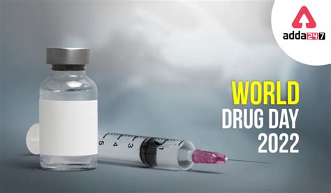 World Drug Day 2022 International Day Against Drug Abuse And Illicit