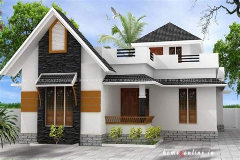 Low Budget House Design On Single Floor Kerala House Design Low