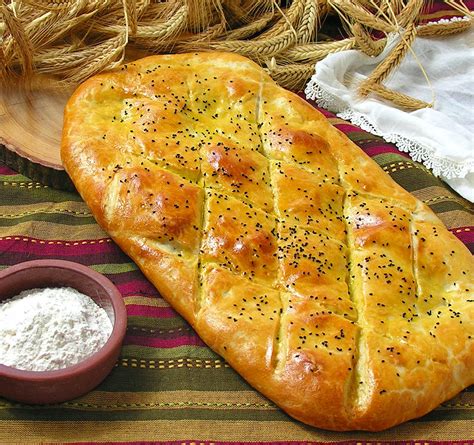 Cuisine Of Azerbaijantandir Bread