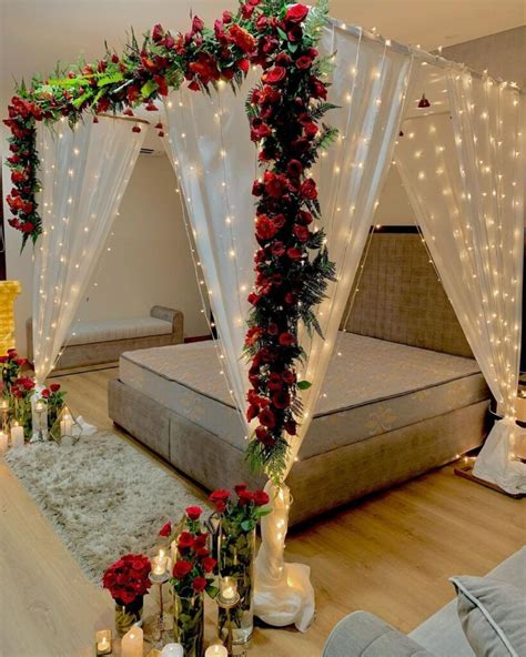 10 Romantic First Night Room Decoration Ideas For Newly Married Couples