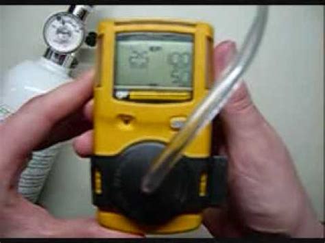 Detector error in [location, example. BW GasAlert MicroClip Gas Calibration Guide by Ideal ...