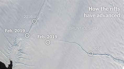An Iceberg Twice The Size Of New York City Is About To Split From