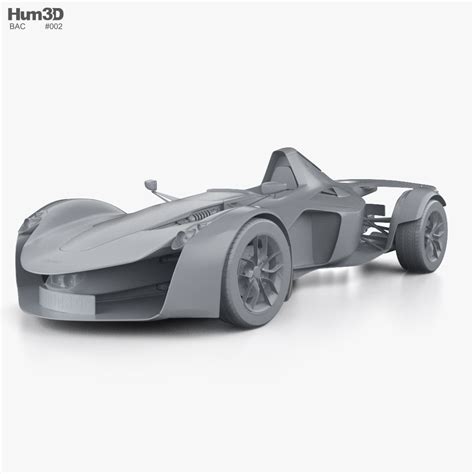 Bac Mono 2024 3d Model Download Vehicles On
