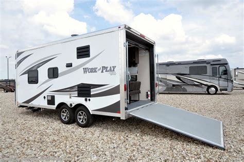 2016 Forest River Work And Play 18ec Toy Hauler For Sale W Ac