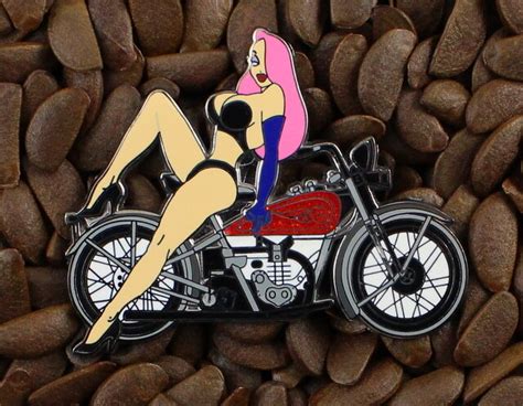 Jessica Rabbit Pins Harley Motorcycle Grateful Dead Pin Affordable Limited Pins Limited