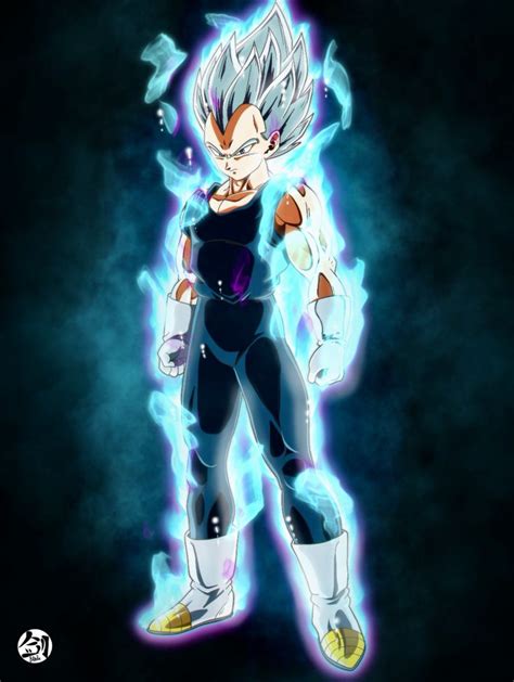 Mastered Ultra Instinct Vegeta By Blade3006 On Deviantart In 2021