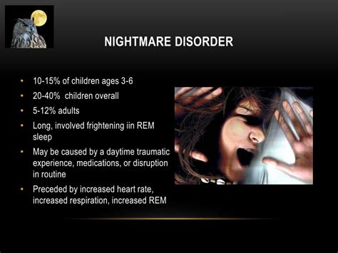 ppt parasomnias and sleep related movement disorders an overview powerpoint presentation id
