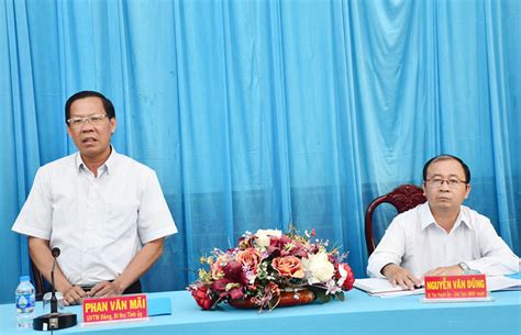 Ông phan văn mãi, ủy viên trung ương đảng, bí thư tỉnh ủy bến tre, vừa được bộ chính trị điều động và phân. Bí thư Tỉnh ủy Phan Văn Mãi làm việc với Huyện ủy Bình Đại ...