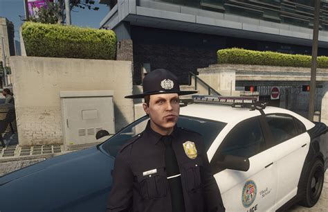 Lspd Drill Instructor Campaign Hat Eup Replace Fivem Ready Gta5