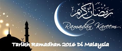 Paparan tarikh hijri menggunakan php. Tarikh Mula Puasa Ramadhan 2016 Di Malaysia | Sekiranya ...