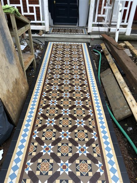 Victorian Mosaic Pathway Victorian Tiles Tiles London Victorian