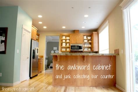 • how to build a wing wall. The Kitchen Floor Plans {Before & After Bird's Eye Sketch ...