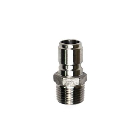 Stainless Steel Male Quick Disconnect To 12 Npt