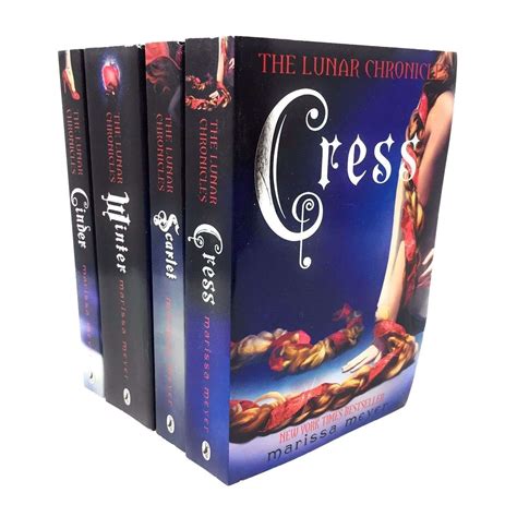Marissa Meyer Lunar Chronicles Series 4 Books Collection Set Cinder