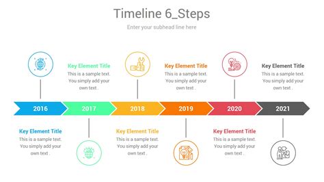 yearly timeline project infographic | CiloArt