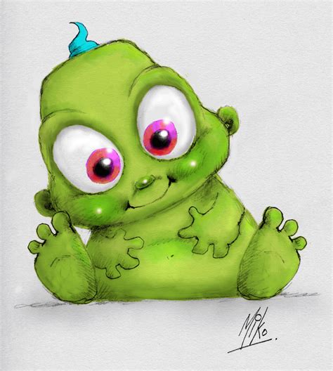 Alien Baby Image ~ Da Glaglaupe