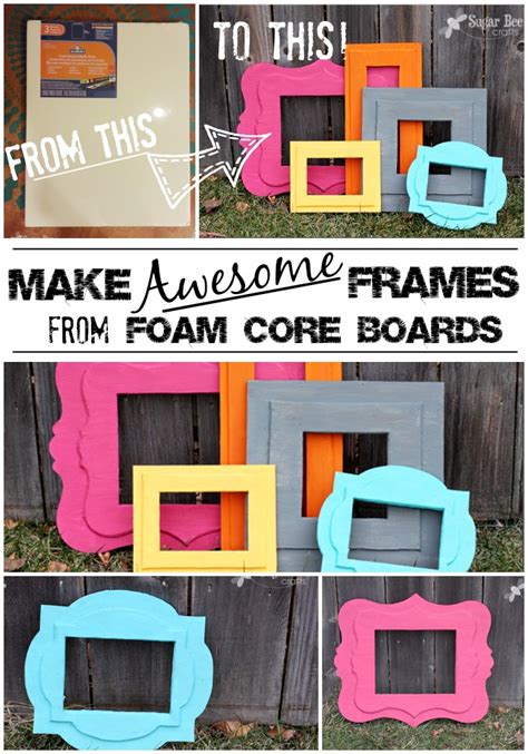 Choose from a variety of themes such as tropical, casino, patriotic, carnival and even personalized photo booth backdrops. DIY Foam Frames of Awesomeness - Sugar Bee Crafts