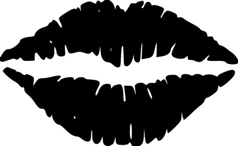 Svg Lips Lipstick Kiss Mouth Free Svg Image Icon Svg Silh
