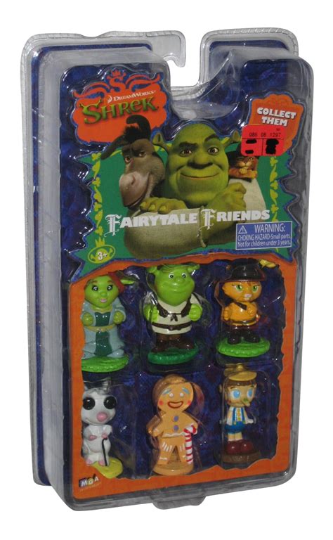 Shrek Fairytale Friends Figure Set Princess Fiona Puss In Boots