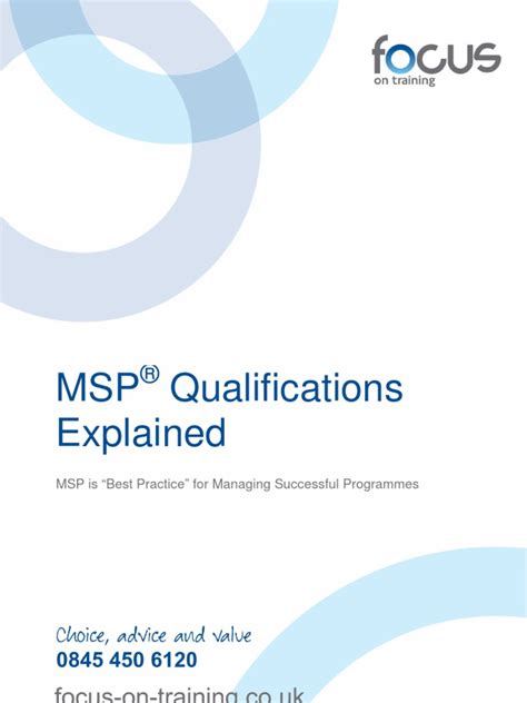 This program management principles tutorial is offered by simplilearn. MSP Programme Management Training & Qualifications ...