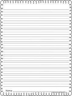 Printable pdf writing paper templates in multiple different line sizes. Free Primary Writing Papers | Writing paper, Kindergarten ...