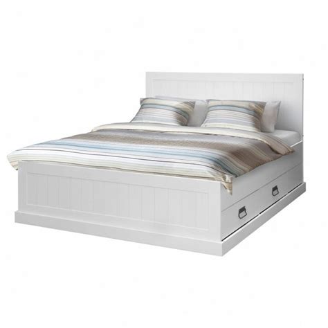 Füße und kopfteil sind in freundlichen eichefarben gehalten, während der rahmen in weiß erstrahlt. Wunderschöne Betten 120X200 Ikea Stilvolle Betten 120200 Ikea Bett von Bett 120X200 Mit ...