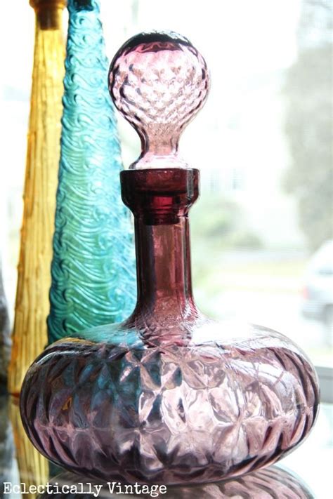 Pin By Beckey Douglas On Glass Glass Decanter Glass Art Vintage Decanter