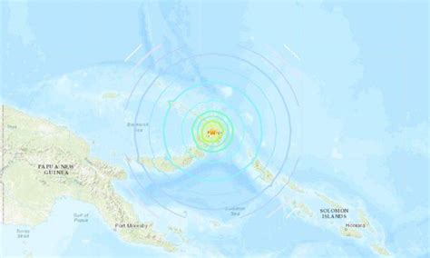 Strong Earthquake Hits Near Papua New Guinea The Epoch Times