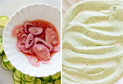Watermelon Salad Recipe With Herbed Yogurt Sauce Cookie And Kate