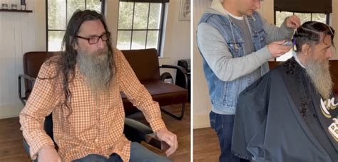 after getting his first haircut in six years a homeless man completely transforms how he looks