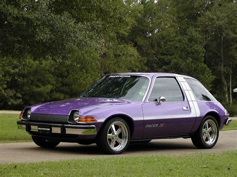 All that glass and a 304 v8. Happy Halloween - the AMC Pacer | Weird cars, Amc gremlin ...
