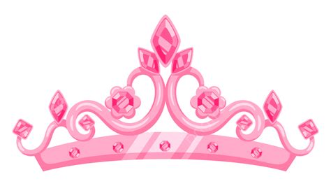 Princess Crown Vector Png Images Princess Crown Pink Cartoon Element