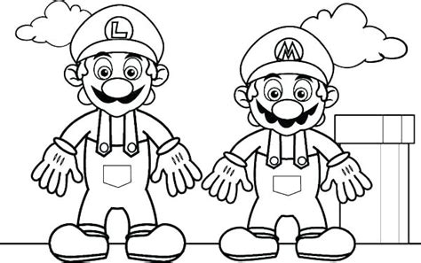 Super Paper Mario Coloring Pages At Getdrawings Free Download