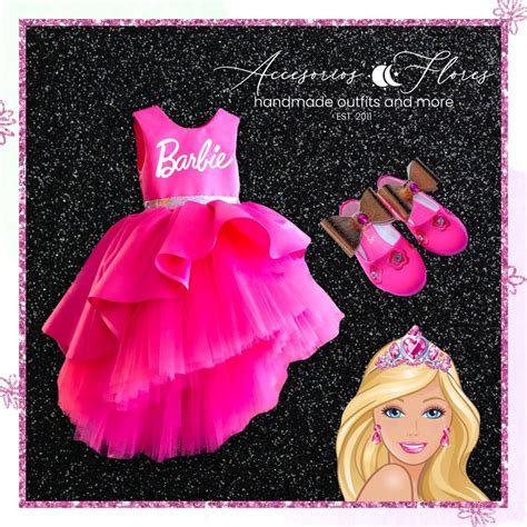 Barbie Birthday Dress 1st Birthday Outfit Birthday Party Etsy