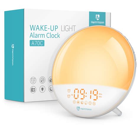 Heimvision A C Sunrise Alarm Clock Smart Wake Up Light Sleep Aid