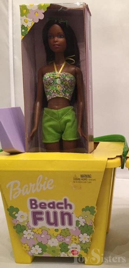 2002 2003 Barbie Beach Fun Christie Toy Sisters