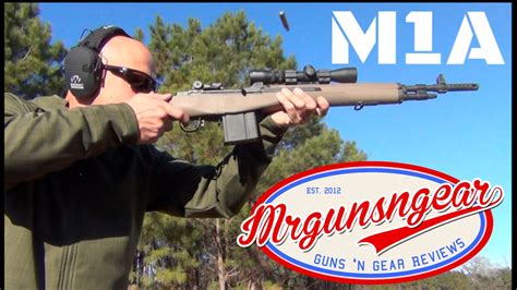 Springfield Armory M1a Scout Squad 308 Rifle And Burris 2 7x Scout Scope