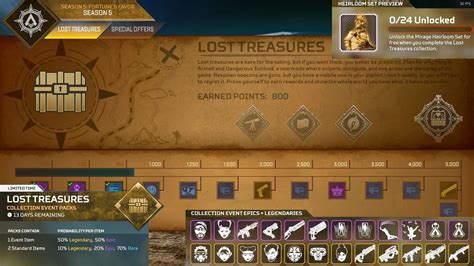 Apex Legends Season 5 Lost Treasures Youtube