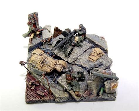 Death Korps Of Krieg Diorama Imperial Guard Warhammer 40000 Krieg