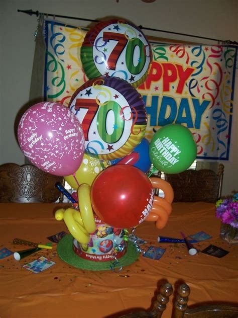 70 Birthday Party Birthday Party Balloon 70th Birthday Parties 70th