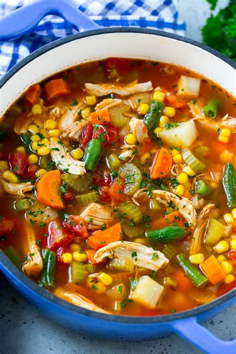 25 Of The Best Ideas For Recipe For Chicken Vegetable Soup Home