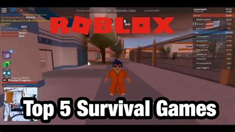 Top 5 Roblox Survival Games Youtube