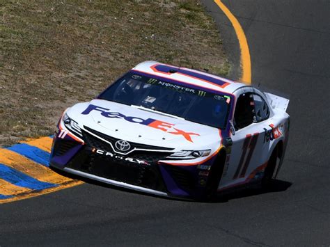 I've got no problem at all with the ovals that nascar runs, but the experience at sonoma got me wishing. Sonoma's new berm in turn 5 doesn't affect Hamlin ...